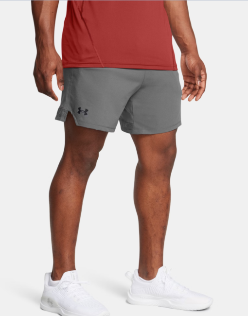 VanishWoven 6in Shorts "Castlerock/Black" - Under Armour