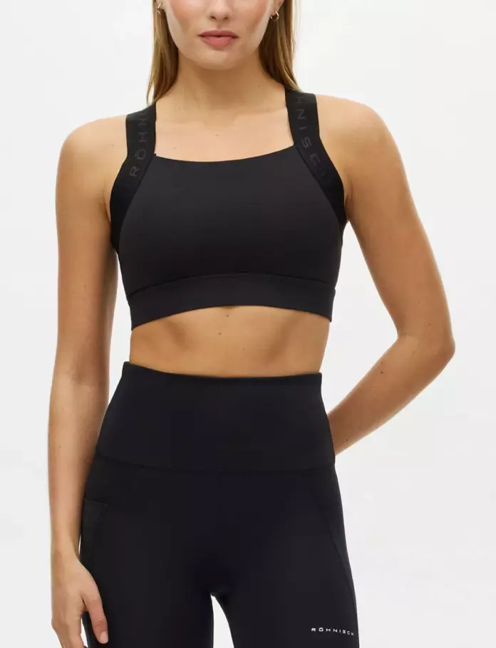 Kay Sports Bra "Black" - Röhnisch