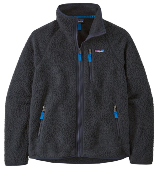 M s Retro Pile jkt "Pitch Blue w/Endless Blue"- Patagonia