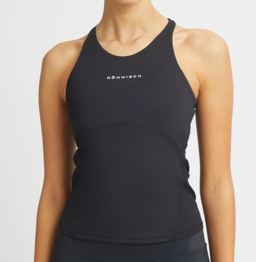 Jacquard Tank "Black" - Röhnisch
