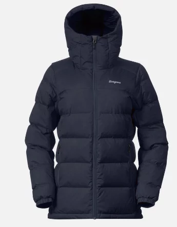 Warm Down Jacket Women "Navy blue" - Bergans