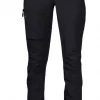 Breheimen Softshell wmn Pants "Black/Solid Charcoal" Bergans