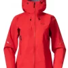 Rabot Allround 3L Shell jacket women "Fire red"- Bergans