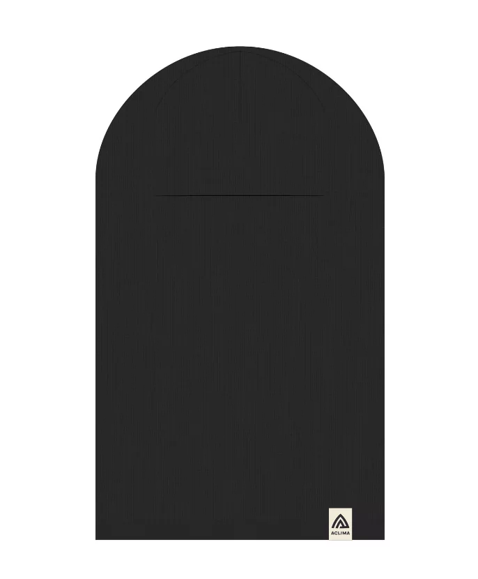 Balaclava/Hat "Jet Black" One Size - Aclima