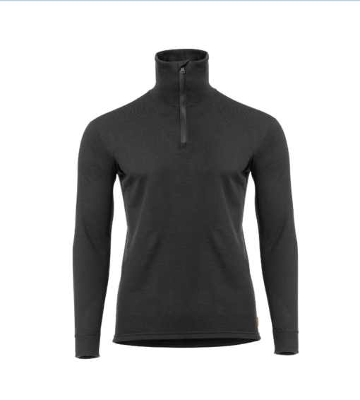 Woolterry Polo M´s "Jet Black" - Aclima