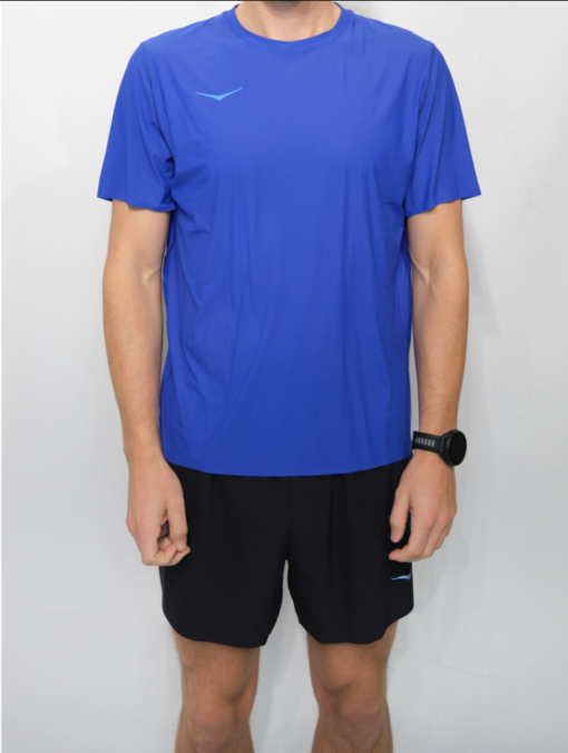 M Airolite Run Short Sleeve "Ultramarine" - Hoka One One