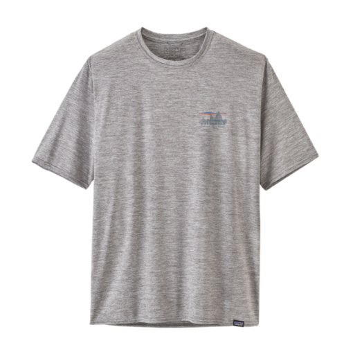 M's Cap Cool Daily Graphic Shirt "'73 Skyline: Feather Grey" - Patagonia