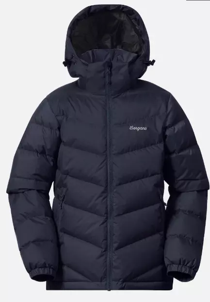 Junior Warm Down Jacket Unisex "Navy blue" - Bergans