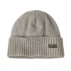 Brodeo Beanie One Size "OG Legacy Label: Crisp Grey" - Patagonia