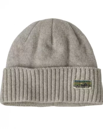 Brodeo Beanie One Size "OG Legacy Label: Crisp Grey" - Patagonia