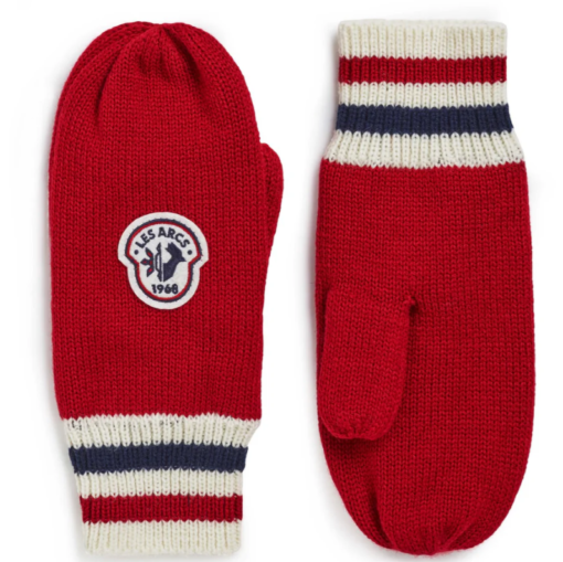 Pascale knitted mitt "red"- Les Arcs