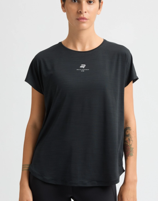 Motion Loose Tee "Black" - Röhnisch