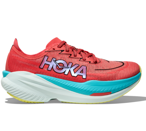 M Mach X 2 "GRAPEFRUIT / ELECTRIC CORAL" - Hoka One One