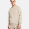 Icon Fleece Crew "Timberwolf Taupe" - Under Armour