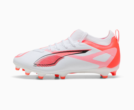 Ultra 5 Match MG Jr "PUMA White-PUMA Black-Glowing Red" - Puma