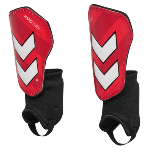 Hmlshin Guards hard shell "pompeian red"- Hummel