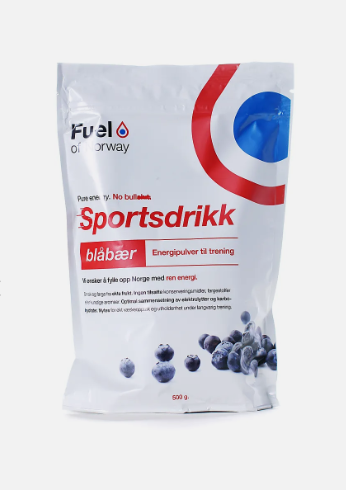 Sportsdrikke 0,5kg Blåbær - Fuel Of Norway