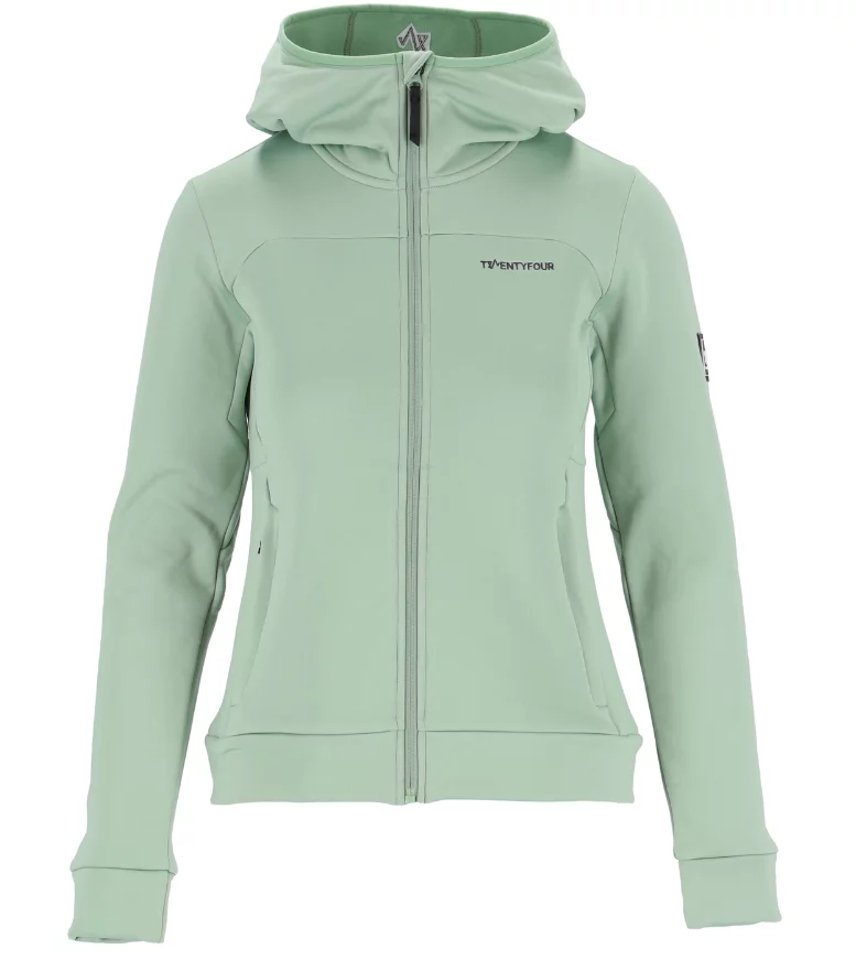 Venture air hoodie Dame "grågrønn" - Twentyfour