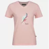 Varde T-shirt m Print dame "Bra/Coral Cloud" - Jotunheim