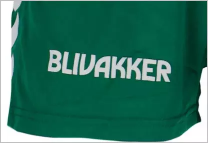 Folie shorts lår - inkl trykk