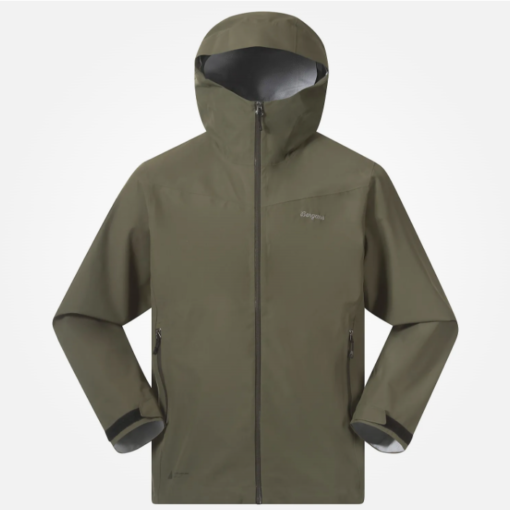 Essentials 2.5L Shell Jacket Men "Dark Green Mud" - Bergans