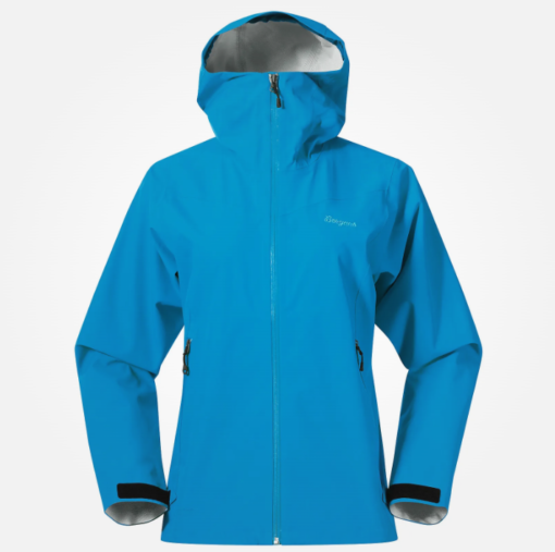 Essentials 2.5L Shell Jacket Women "Dark Aqua Lagoon" - Bergans