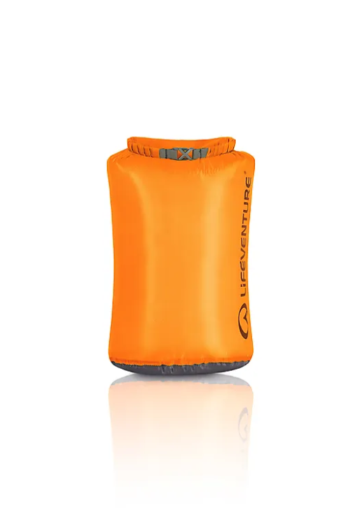 Vanntett Pakkpose Ultralight Drybag 15L "Orange" - Lifeventure