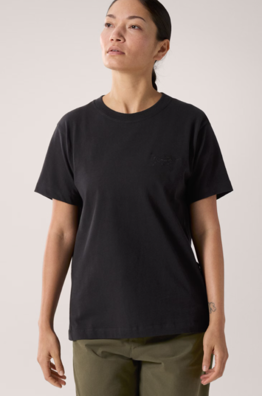 Kragg Cotton Little Bird Crew "Black/Black" - Arcteryx