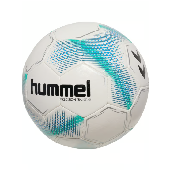 hmlPrecision Training Fotball "White/blue/green"