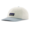 P-6 Label Trad Cap OS "Birch White w/Fleck Blue" - Patagonia