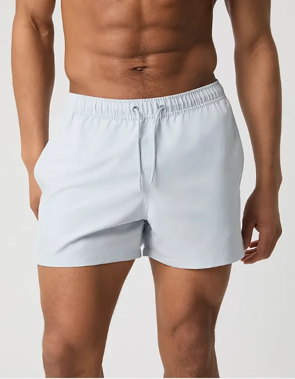 Borg Solid Swim Shorts "BL190 - GRAY DAWN" - Bjørn Borg