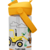 Drikkeflaske Thrive Flip Straw Kids "Tractors and Trees" 0,4L - Camelbak