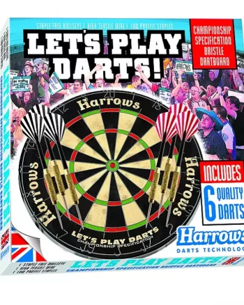 Dart Set Lets Play Darts Bristle - Harrows
