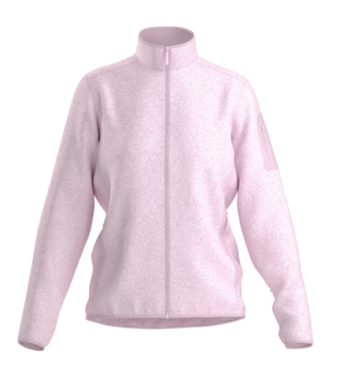 Covert Cardigan W "Pink Glow Heather" - Arcteryx