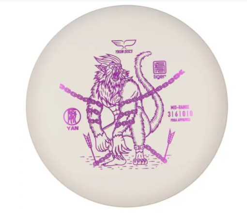 Tiger Line Midrange YAN 165-170g "White" - Yikun Discs