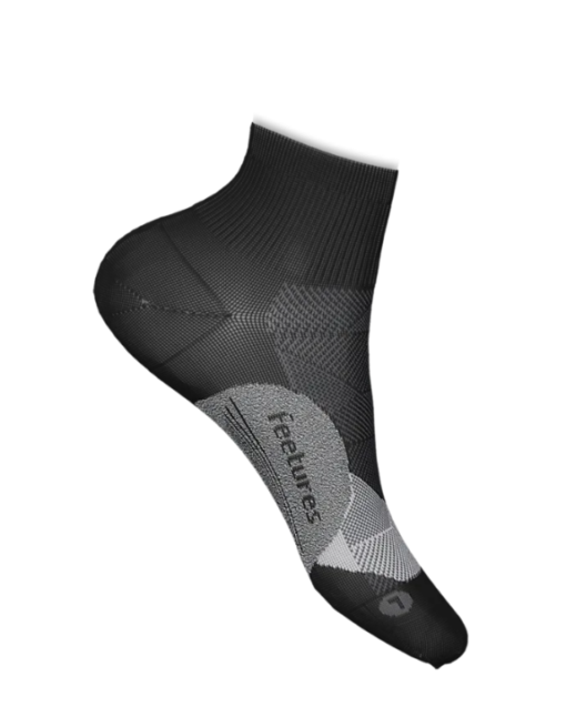 Elite Light Cushion Quarter "Black" - Feetures