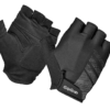 RIDE Lite Padded Short Finger Summer Gloves "Black" - Gripgrab