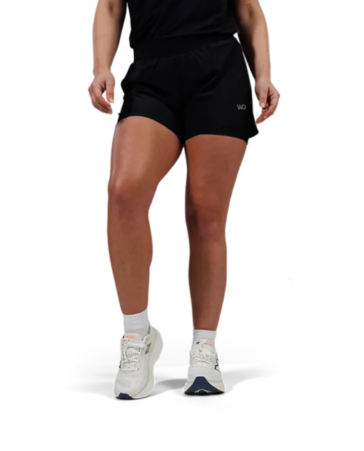 Berlin 2-in-1 Shorts "Black" - Workout