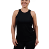 Milano W Sleeveless Top "Black" - Workout