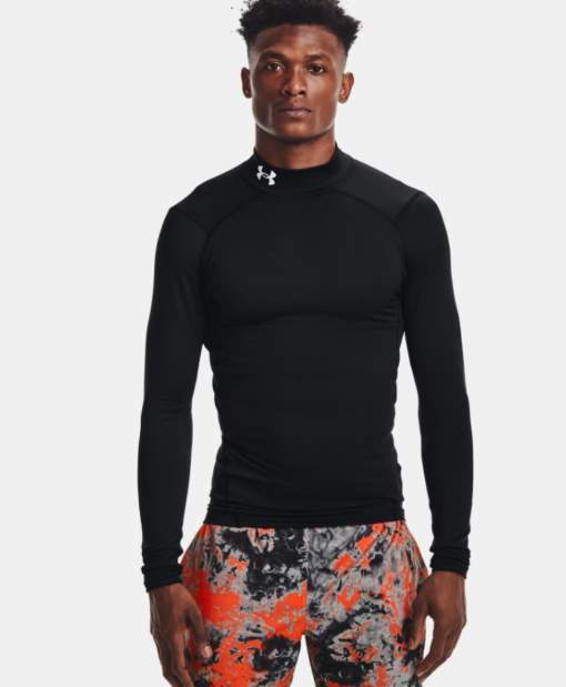 ColdGear Armour Comp Mock "Black/White" - Under Armour