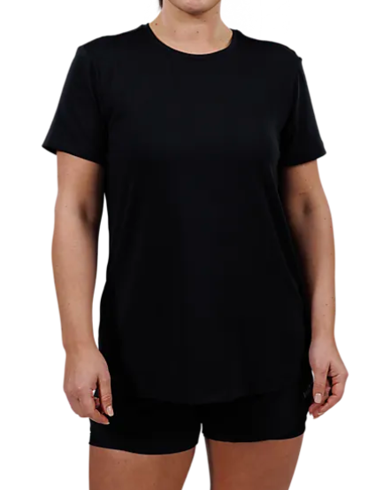 Milano w loose s.s tee "black"- workout