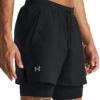 Launch 5" 2-IN-1 Shorts "Black" - Under Armour