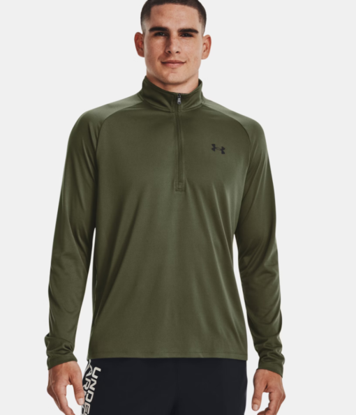 Tech 2.0 1/2 Zip "Marine OD Green/Black" - Under Armour