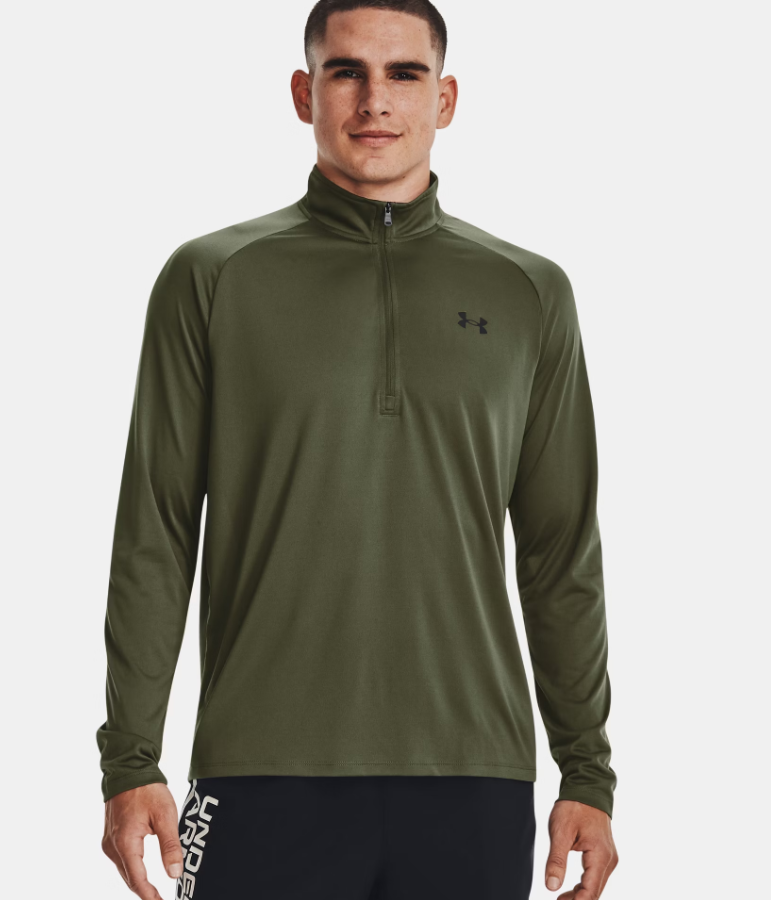 Tech 2.0 1/2 Zip "Marine OD Green/Black" - Under Armour