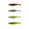 Cannibal Shad 12,5cm 20g Clear Water MIX 4P4PCS