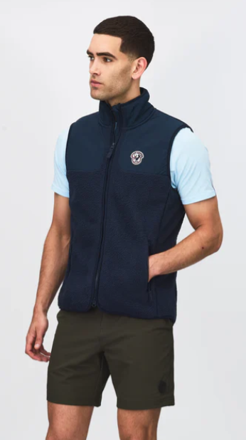 Simon Teddy vest herre "Navy"- Les arcs