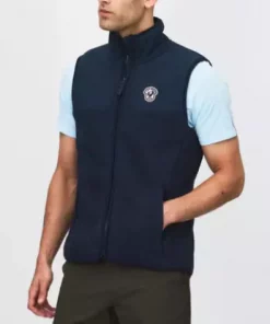 Simon Teddy vest herre "Navy"- Les arcs