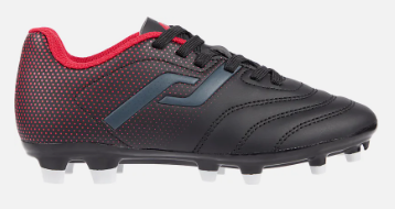 Classic VI FG/AG junior Fotballsko "BLACK/RED/ANTHRACITE"- Pro Youch