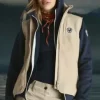 Sabine Teddy vest dame "Sand"-Les arcs