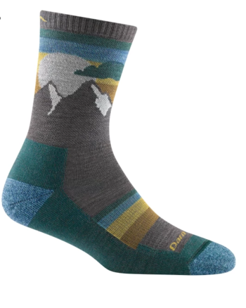 Sunset Ledge W Micro Crew Lightweight Cushion "Taupe" - Darn Tough